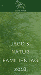 Mobile Screenshot of jagd-natur.de